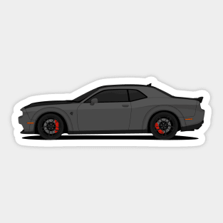 HELLCAT SIDE DARK-GREY Sticker